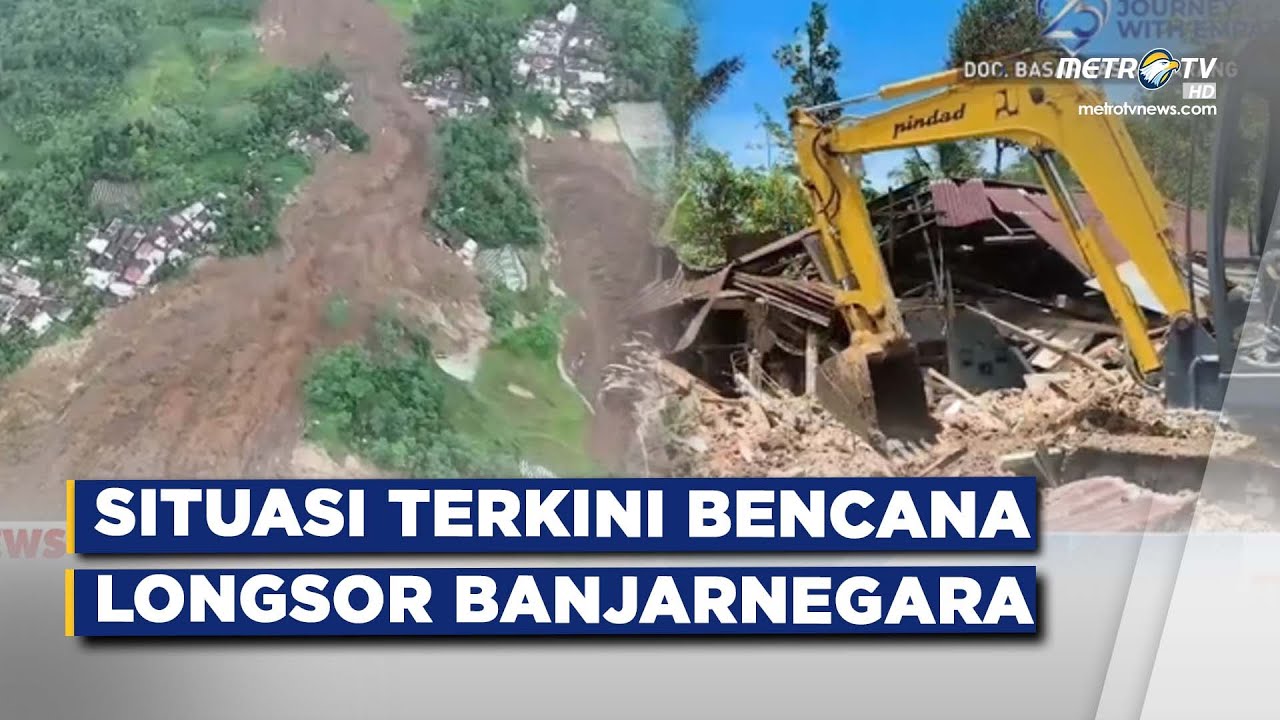 BREAKING NEWS - SITUASI TERKINI BENCANA LONGSOR BANJARNEGARA