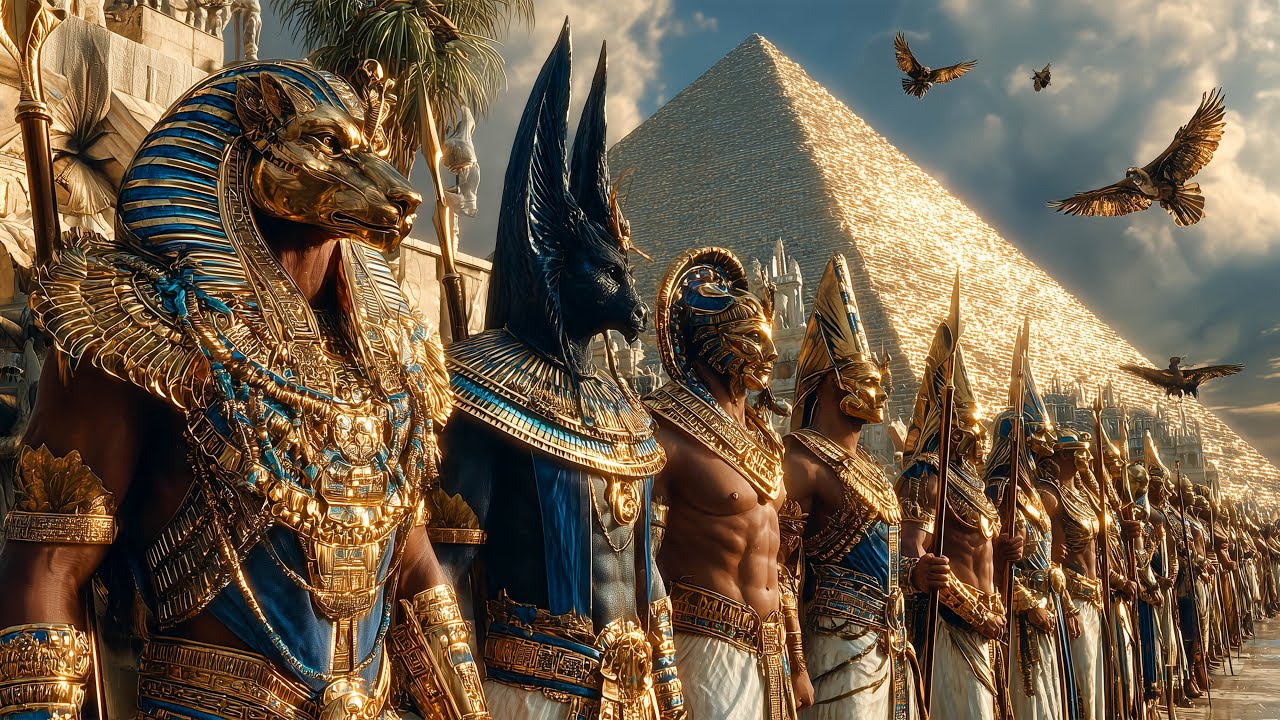 The Heavenly Throne of the Pharaoh Kings | Cinematic Fantasy Realm in 4K