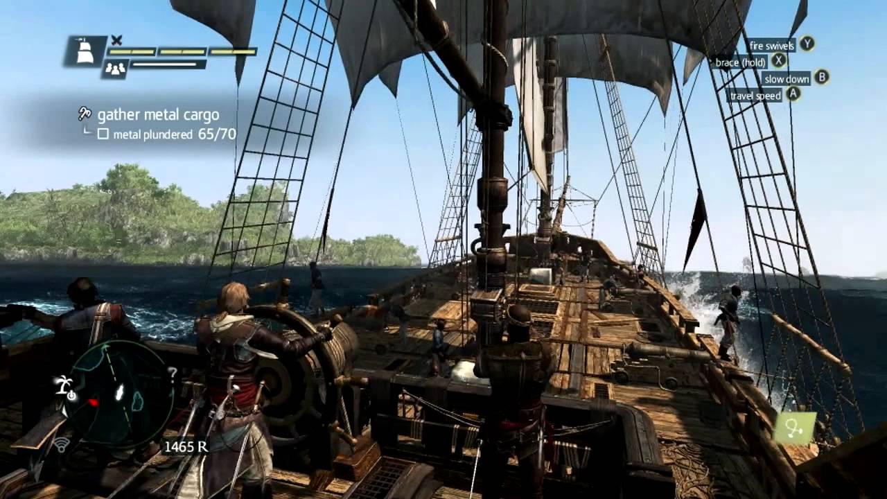 Assassin's Creed IV: Black Flag (Drunken Sailor gameplay)