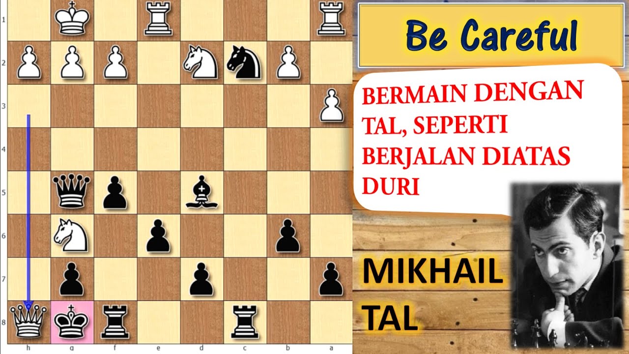 KETIKA TAL DISERANG | Lev Lukovski VS Mikhail Tal