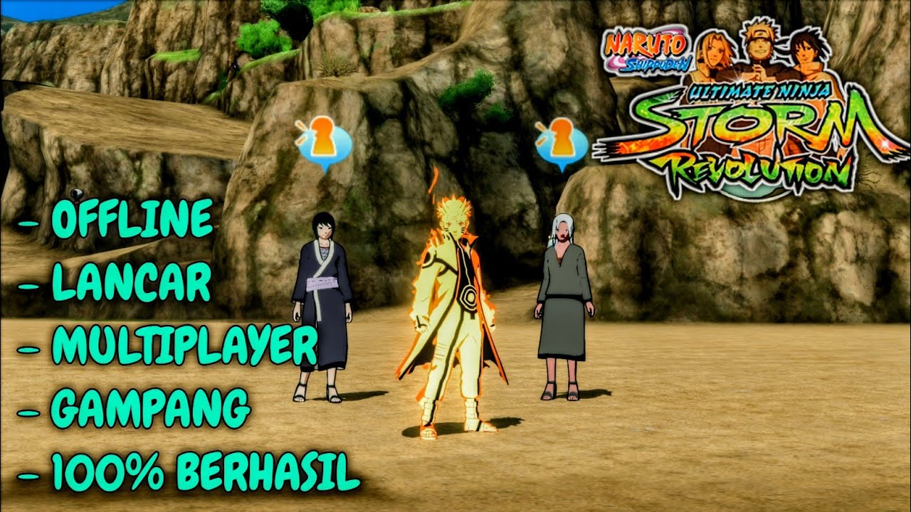 DOWNLOAD NARUTO ULTIMATE NINJA STORM REVOLUTION GRATIS !!! 100% WORK & AMAN !!!