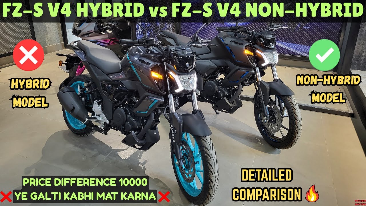 Yeh Galti Mat Karna ❌️ | FZ-S V4 Hybrid vs FZ-S V4 Deluxe (Non-Hybrid) #yamaha #fzshybrid
