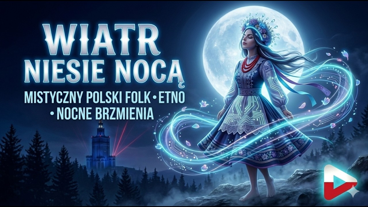 Wiatr Niesie Nocą 🌙🌬 Mistyczny Polski Folk • Etno • Nocne Brzmienia #PolskaMuzyka #PolskiFolk