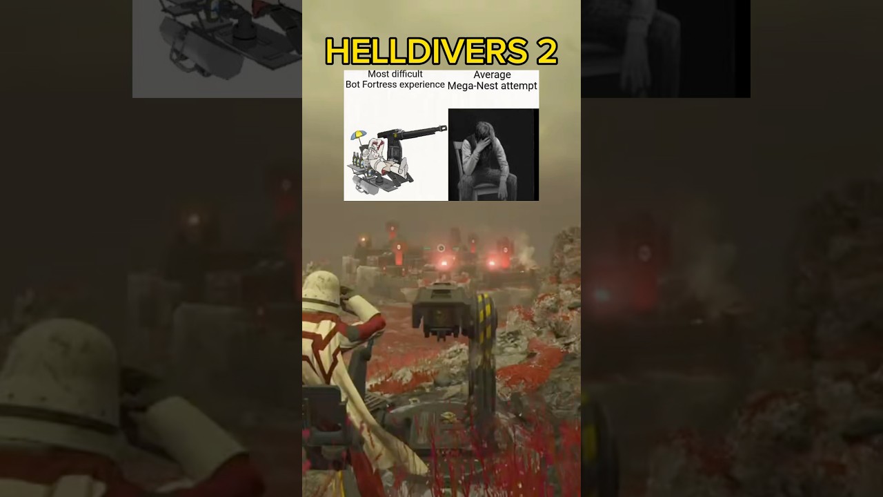 You Can Destroy A Mega Fortress Without Ever Stepping A Foot Inside It - Helldivers 2