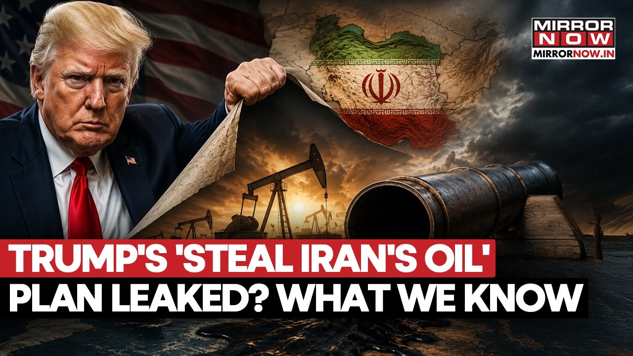 US to 'Steal' Iran&rsquo;s Oil? Trump Drops Bombshell During War Escalation | Payback Plan Leaked | WATCH