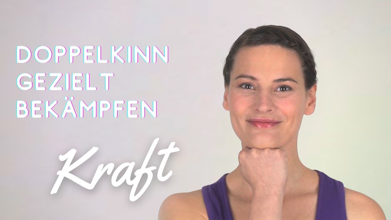 Tschüss Doppelkinn I Fitness für dein Gesicht