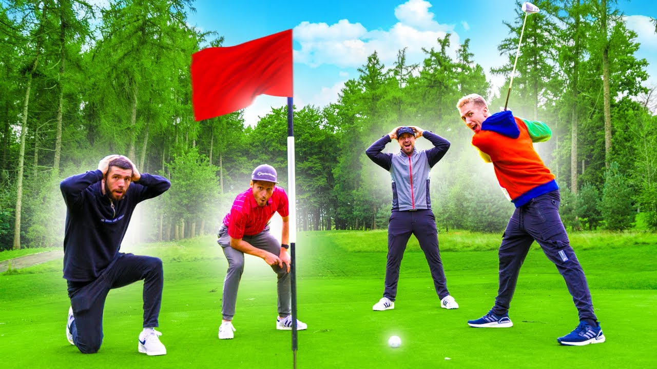 RANDOM CLUB CHALLENGE - SIDEMEN VS PROFESSIONAL GOLFERS