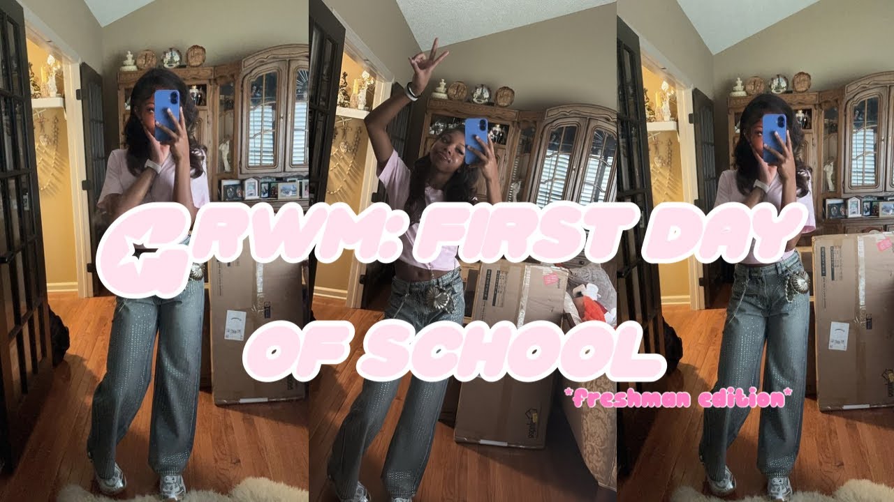 GRWM: first day of school *freshman edition*
