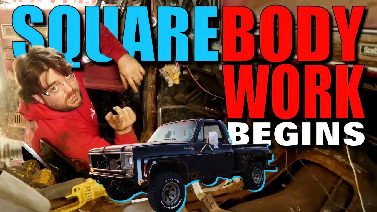 BUTCHER TIME! Chevy K10 Stepside Gets Floors & Rockers