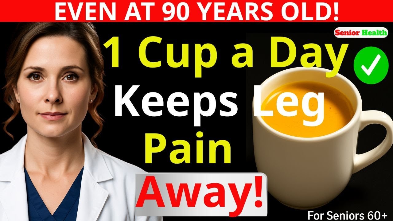 Seniors: 3 DRINKS That Instantly Boost Weak Legs! 💪 | Senior Health
