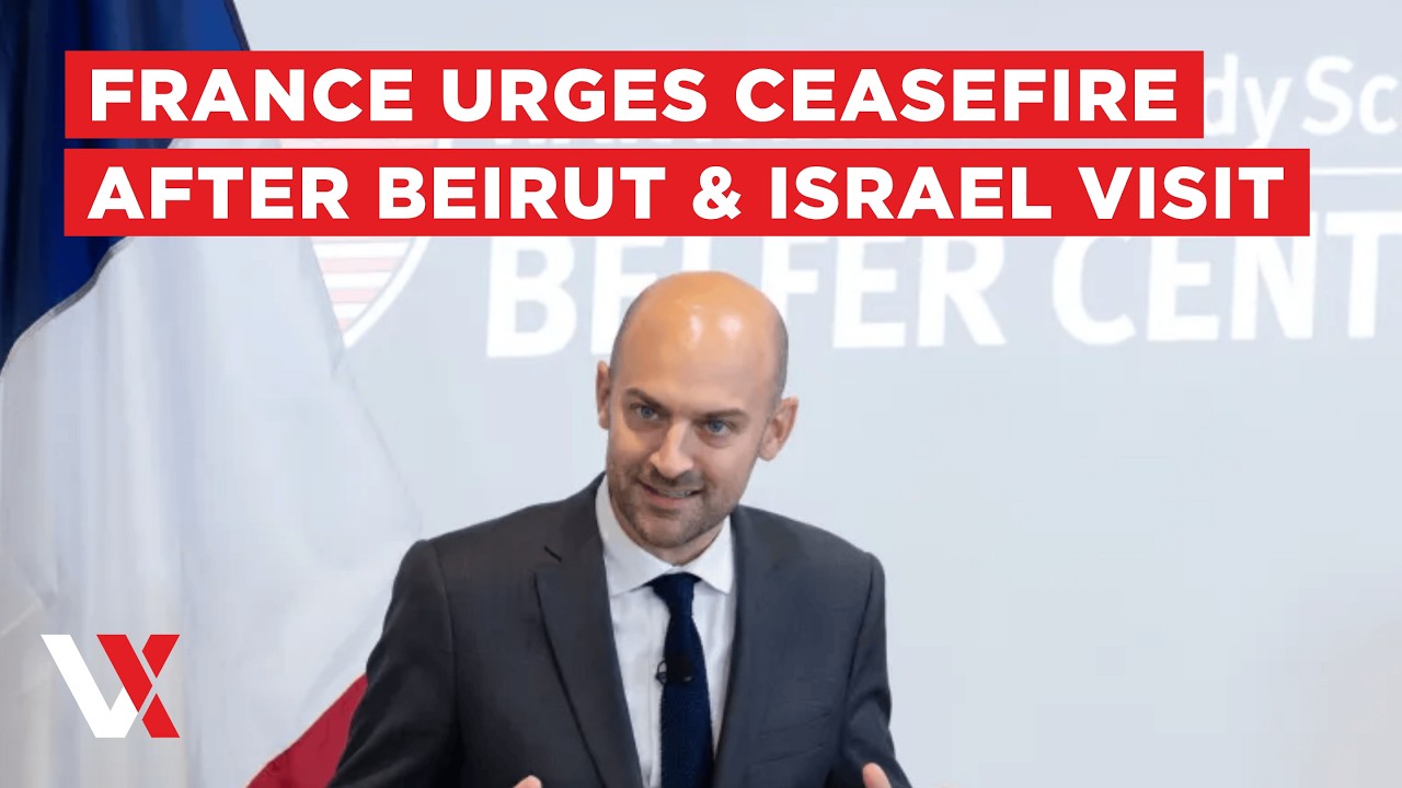 LIVE | French FM Jean-Noel Barrot Visits Israel To Ease Tensions After Beirut Talks | VERTEX