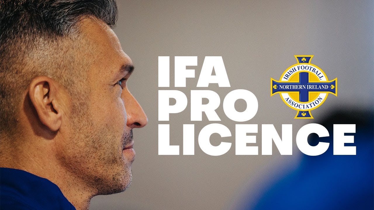 Luis García, Dean Shiels & Chris Brunt - IFA Pro Licence
