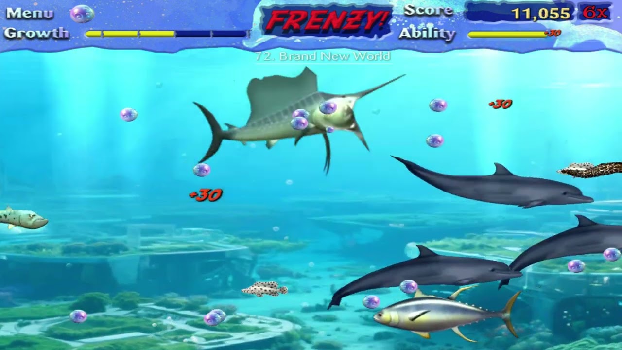 Feeding Frenzy Dreamweaver - Brand New World (Third Extra Stage)