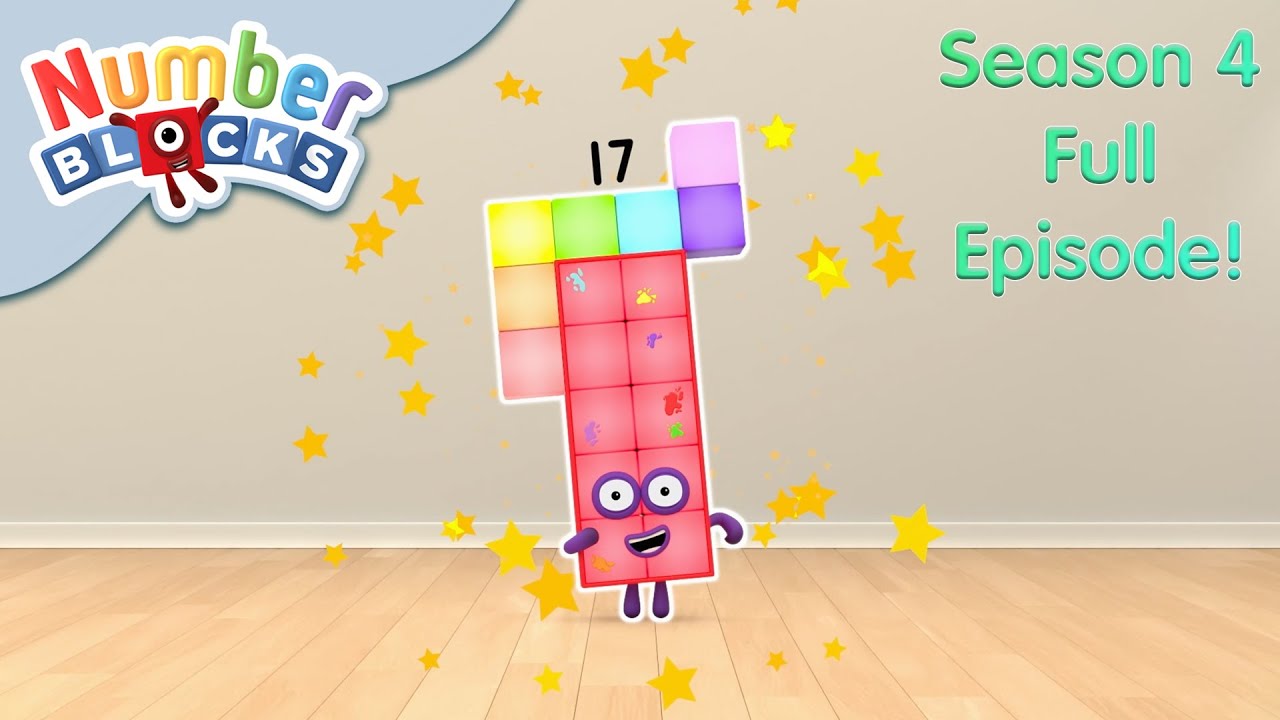 Seventeen 🎨 | Full Episode - S4 E7 | Learn to Count - Numberblocks