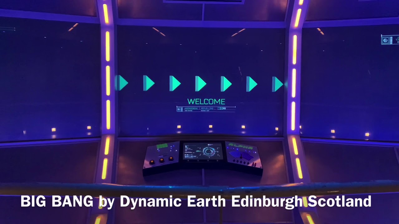 BIG BANG by Dynamic Earth Edinburgh Scotland