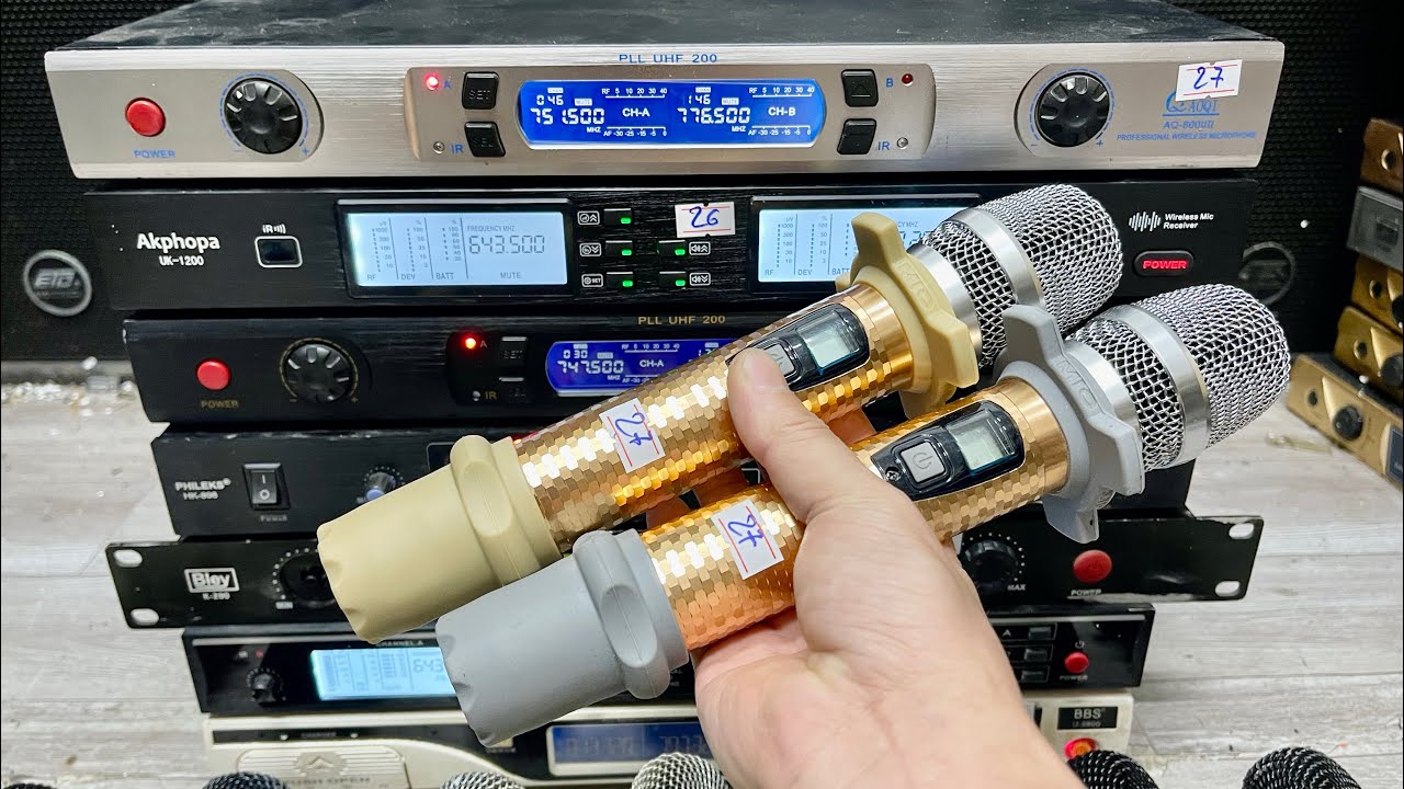 250K Bộ Mic Bãi Karaoke 🔥 Chỉ Từ 450K/Bộ 2 Tay | Mic Sony – Mic Baier Mic BBS Xịn | AE Nhanh Tay