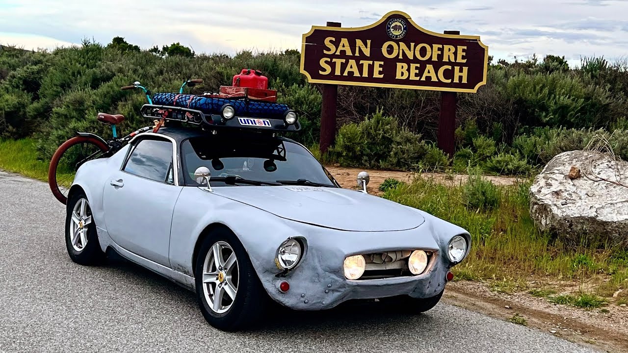 San Onofre State Beach! California! Drive-up, Parking,  Walking