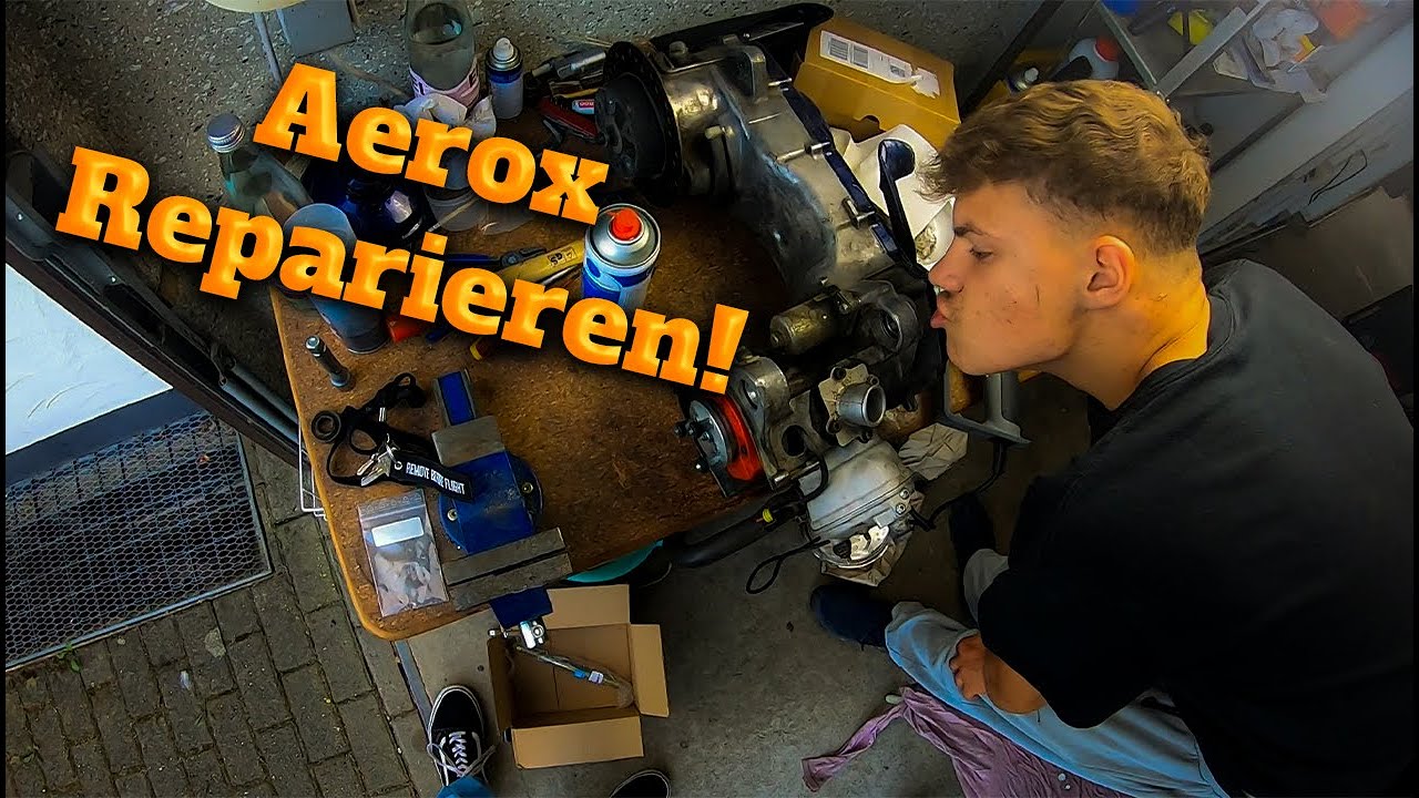 Wir reparieren die Aerox  | @LuisBrygala