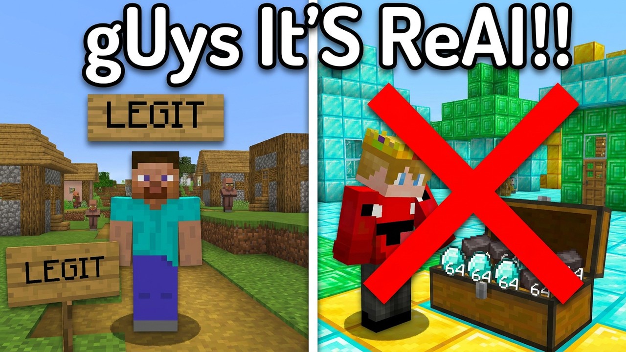 I Found The STUPIDEST Fake Minecraft Speedruns