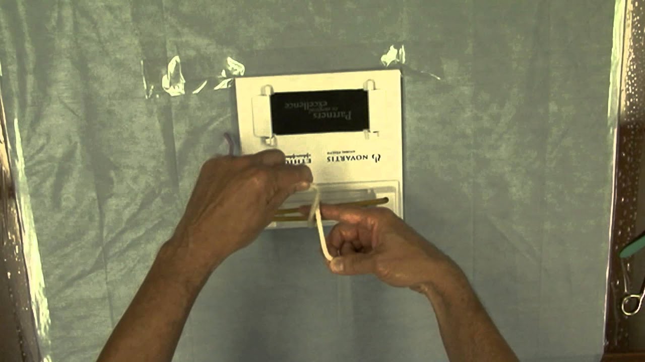 Square Knot: One Hand Technique