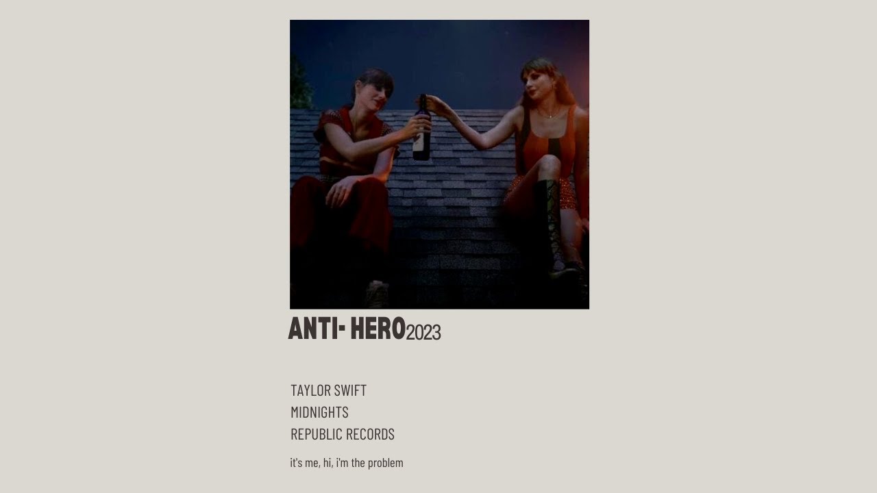 Anti Hero - Taylor Swift (Sped Up)