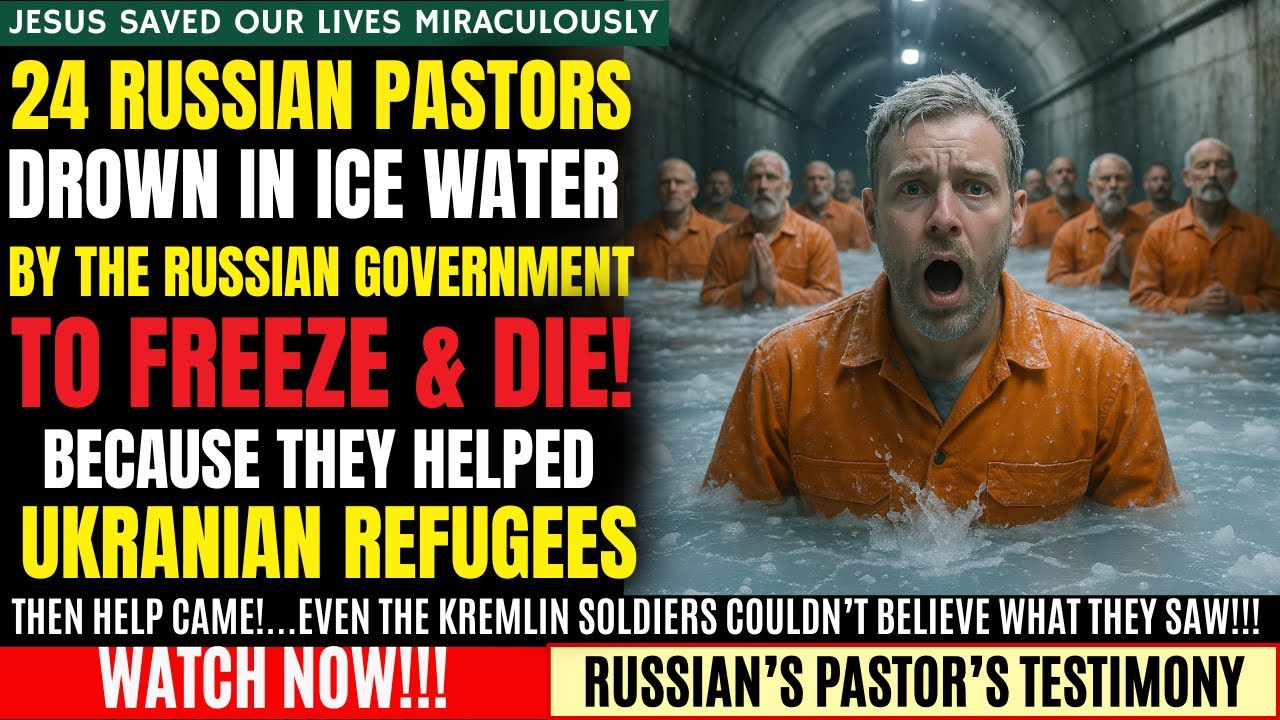 IN RUSSIA, 24 CHRISTIANS ARE SENTENCED TO DEATH BY DROWNING… BUT GOD SENDS A SUPERNATURAL RESCUE!