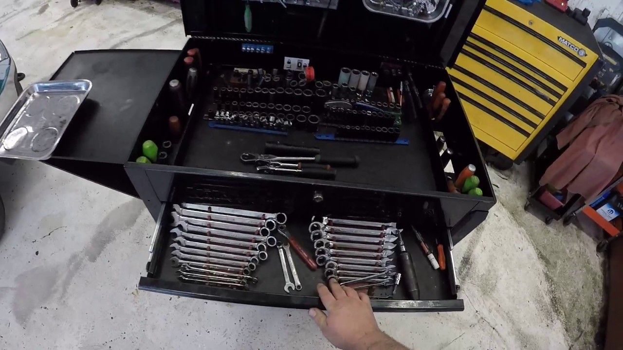 Auto tech Tool cart efficiency