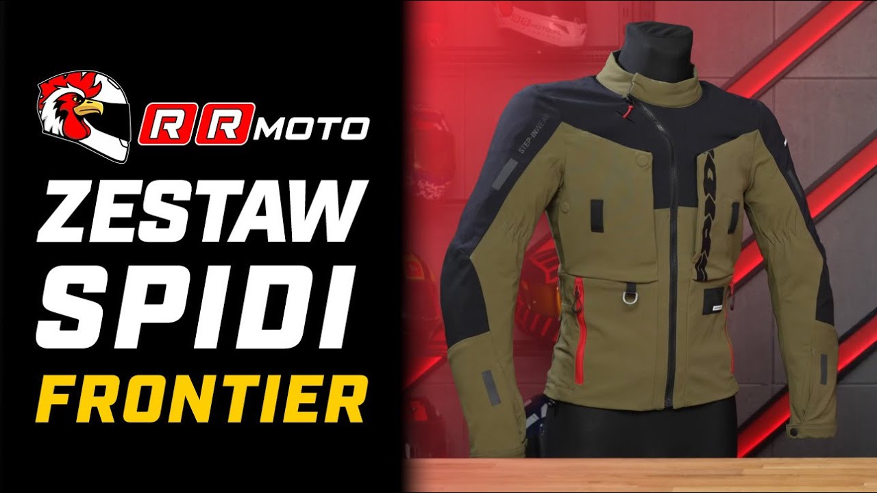 SPIDI FRONTIER - tekstylny zestaw motocyklowy w nowoczesnym wydaniu