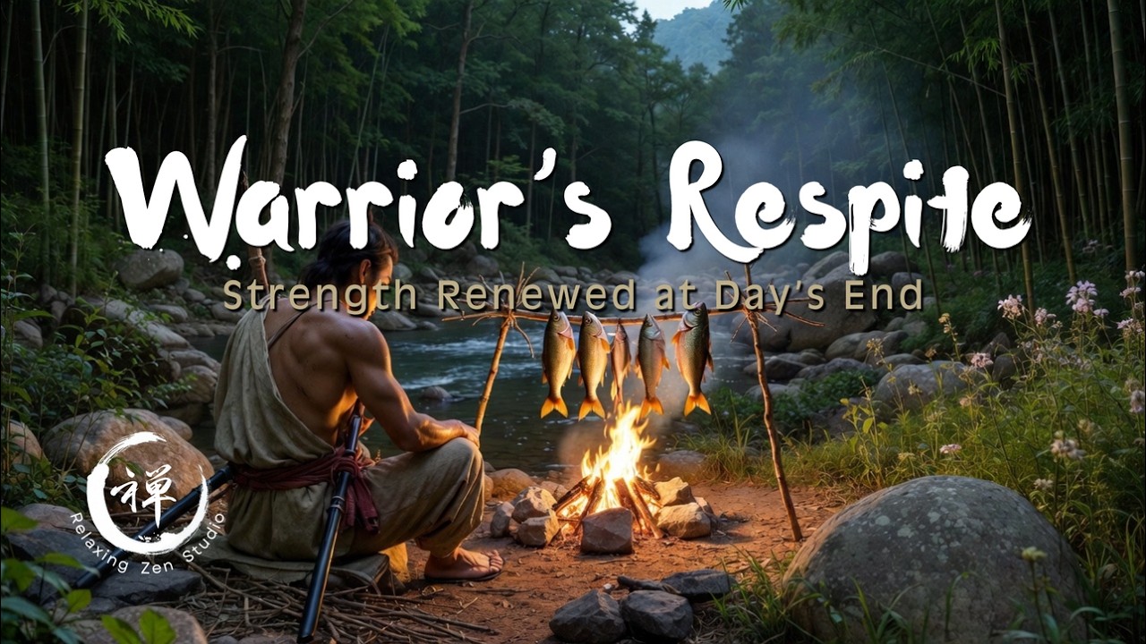 Warrior’s Respite - Strength Renewed at Day’s End | Nourish, Meditate, Rest   🪷 Relaxing Zen Studio
