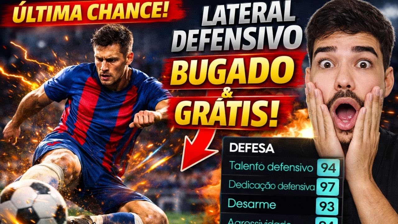 Última chance Lateral DEFENSIVO BUGADO e GRÁTIS no efootball 2026