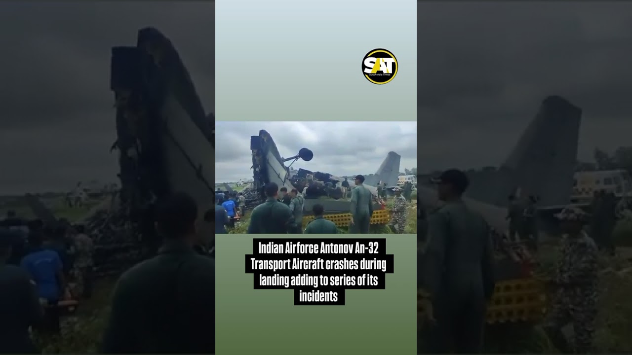 Antonov An-32 Transport Aircraft Crashed