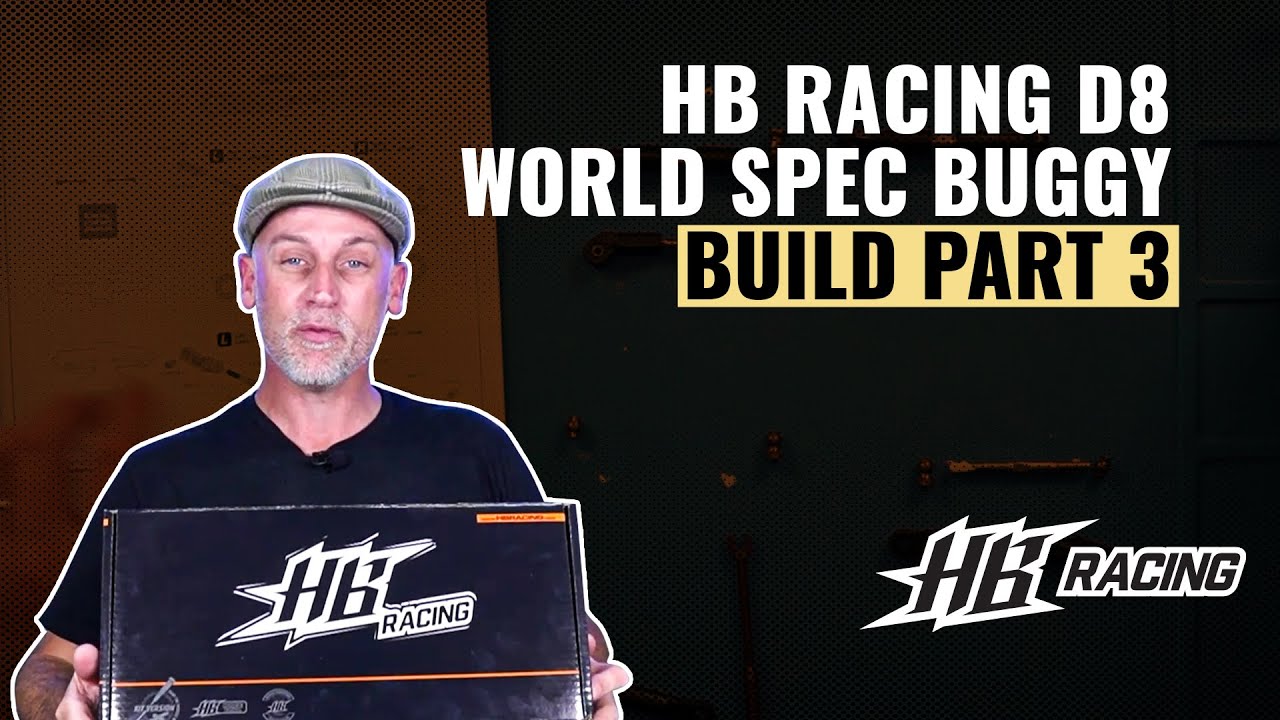 HB Racing D8 World Spec 1/8 Competition Buggy Build | Part 3 | #askhearns