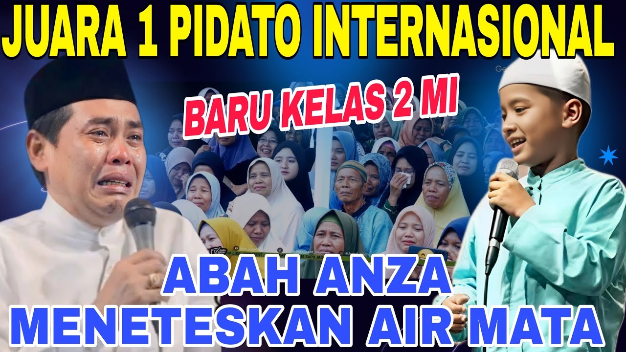 KH ANWAR ZAHID TERBARU BERTEMU GAHURO JUARA PIDATO MIRIP CERAMAH ABAH ANZA