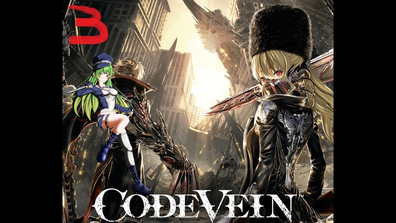 [Code Vein] #3 solo adventure continues. snowy mountains time?