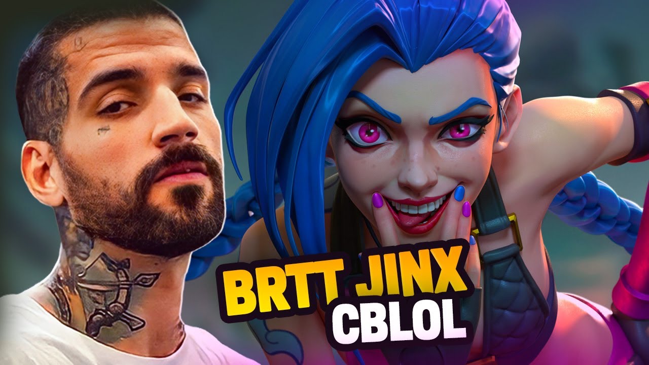 BRTT TREINANDO DE JINX PRO CBLOL
