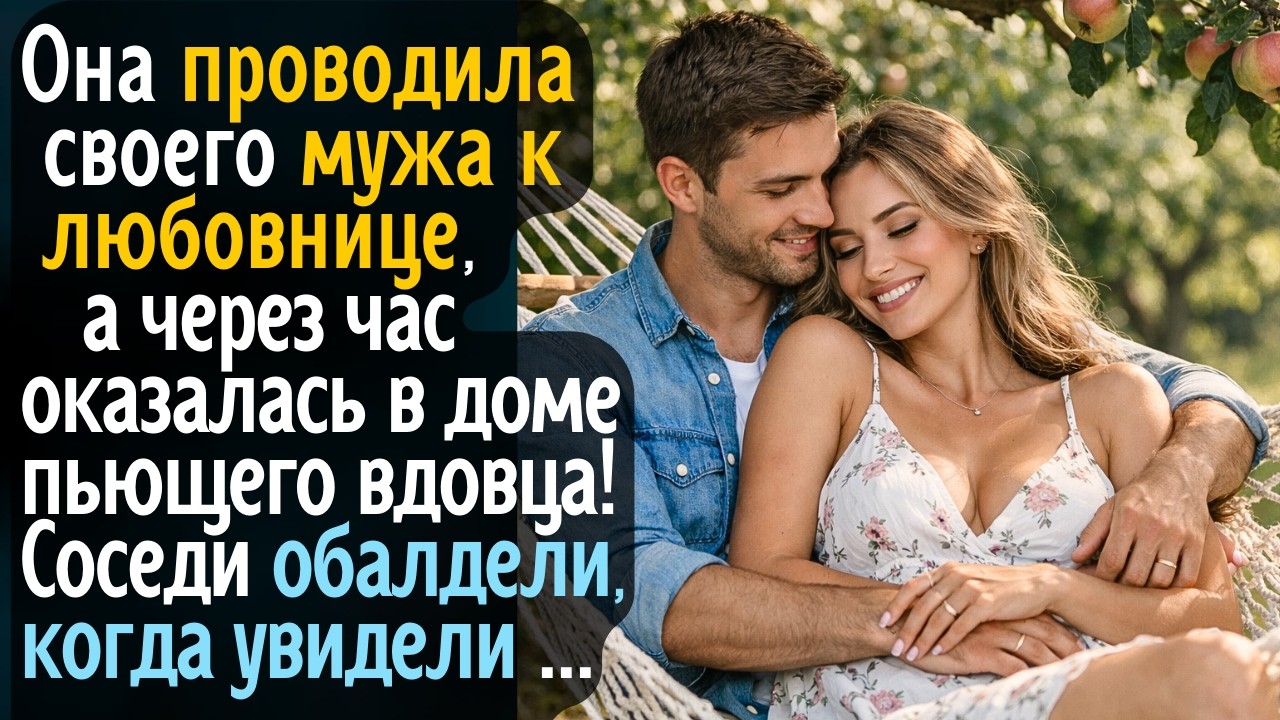 Жена проводила мужа к любовнице, а через час оказалась в доме пьющего вдовца! Соседи обалдели, когда