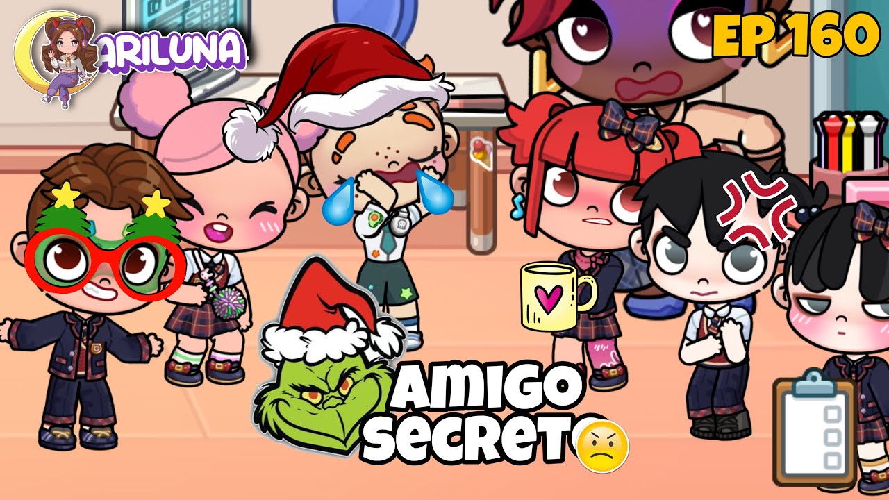 🥰 LLEGO EL AMIGO SECRETO a la CLASE! CUAL ES EL MIO 🫢 TODOS LLORAN en Avatar World EP 159 | ARILUNA