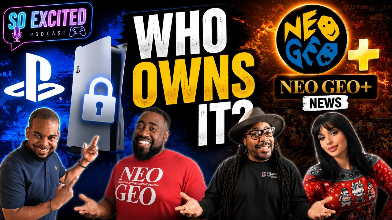 Are We Losing Ownership in Gaming? (PlayStation DRM Controversy + Neo Geo+ News)