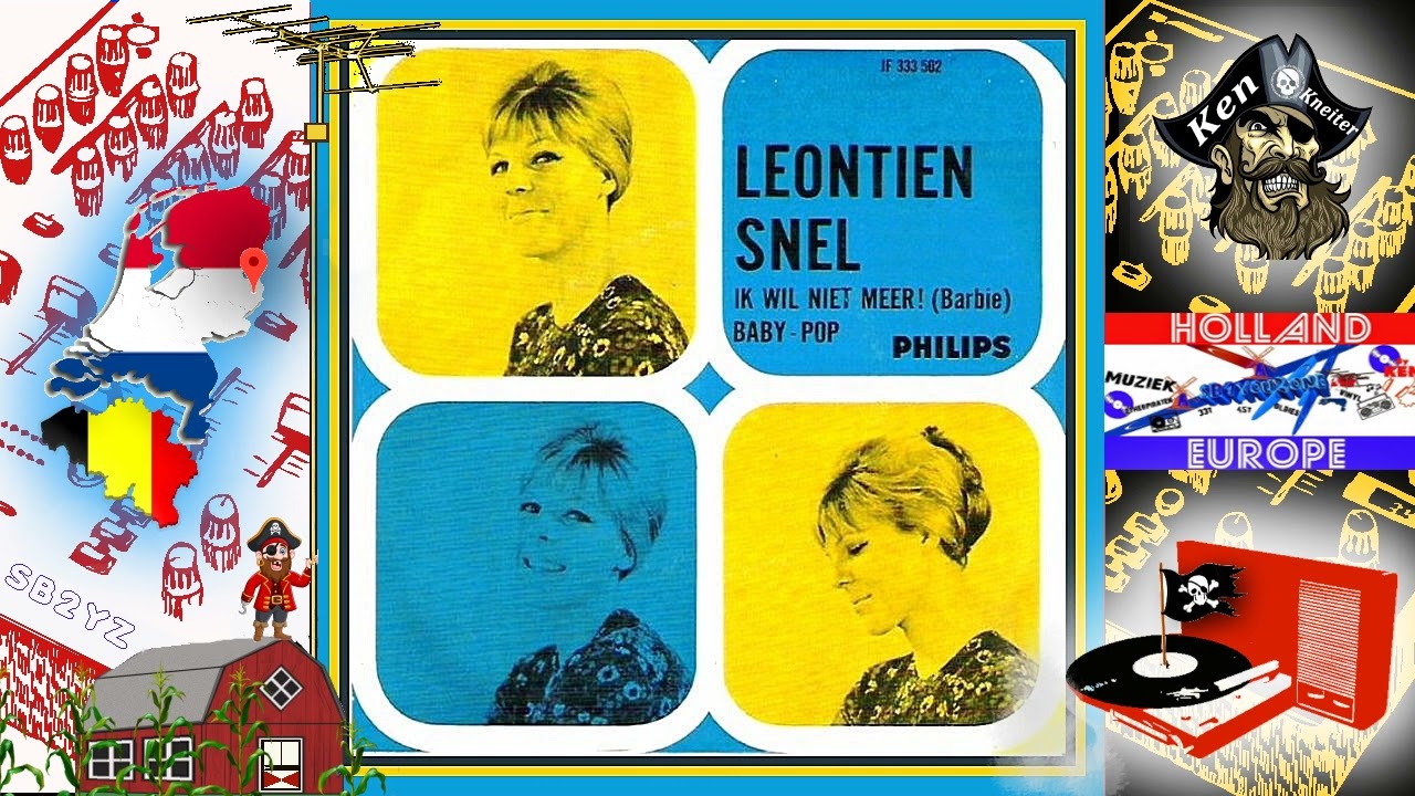 Babypop ( zing en dans met ..) - Leontien Snel - 1966 - Piratenmuziek