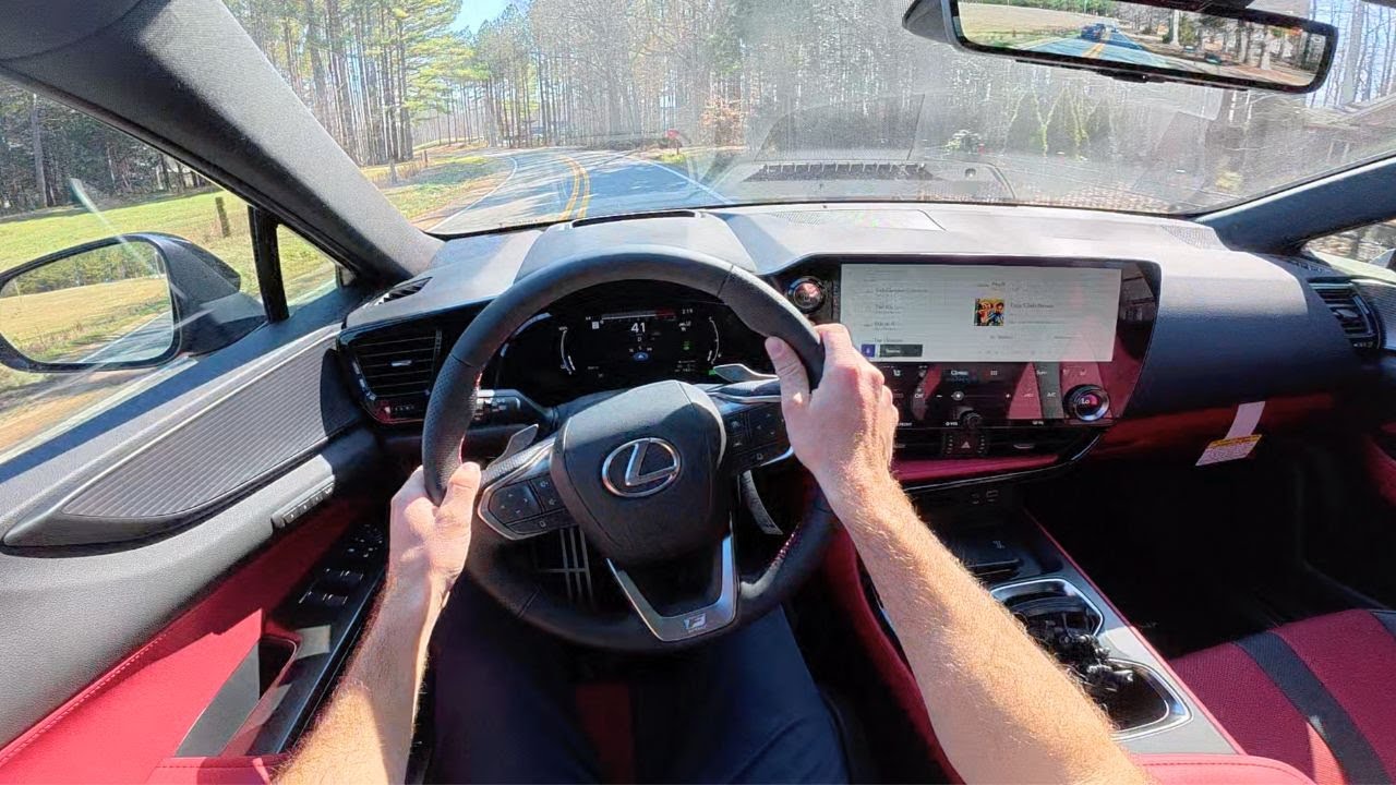 2025 Lexus NX450h+ F Sport: POV Drive, Walkaround and ASMR