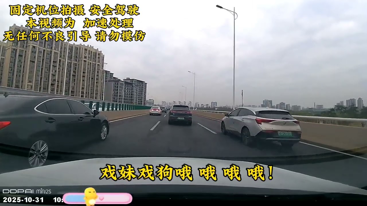 本以为跟着奥迪A6大哥能体验一把速度与激情，结果刚超了两辆车，后面窜出辆比亚迪宋！那加速叫一个迅猛，眨眼功夫尾灯都看不见了，我在后面紧赶慢赶好几次差点跟丢，这4.9秒破百的丝滑劲儿真不是吹的 ！#奥
