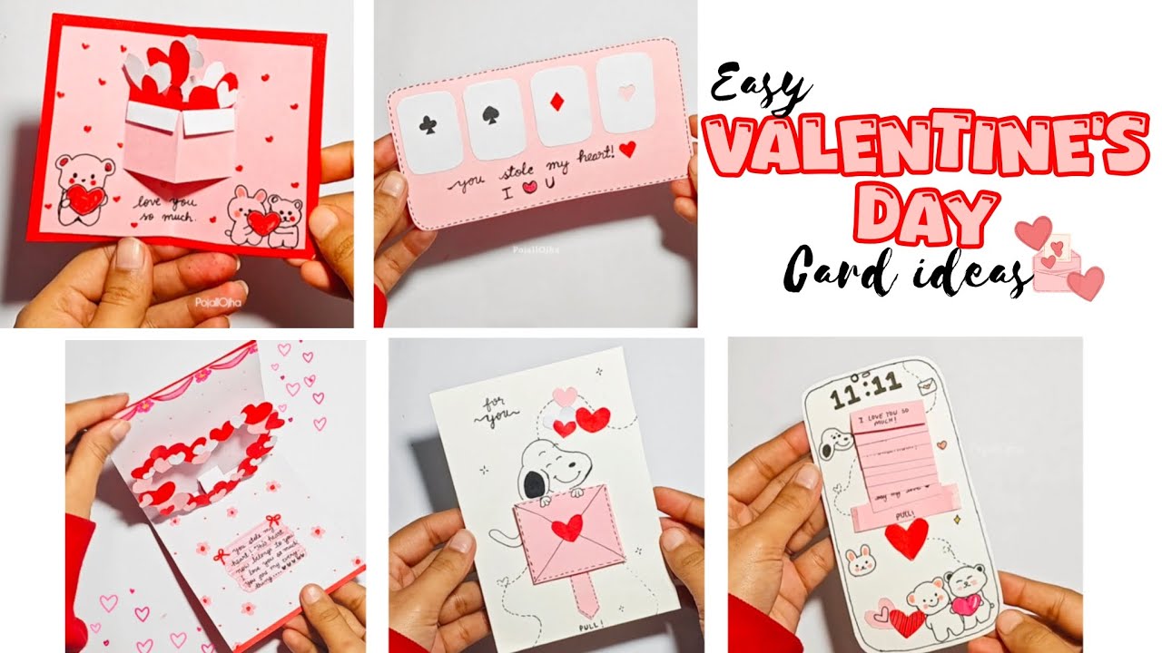 Easy DIY Valentine's Day Pop-up Card Making Tutorial | Valentine Gifts for Him ✨❤️
