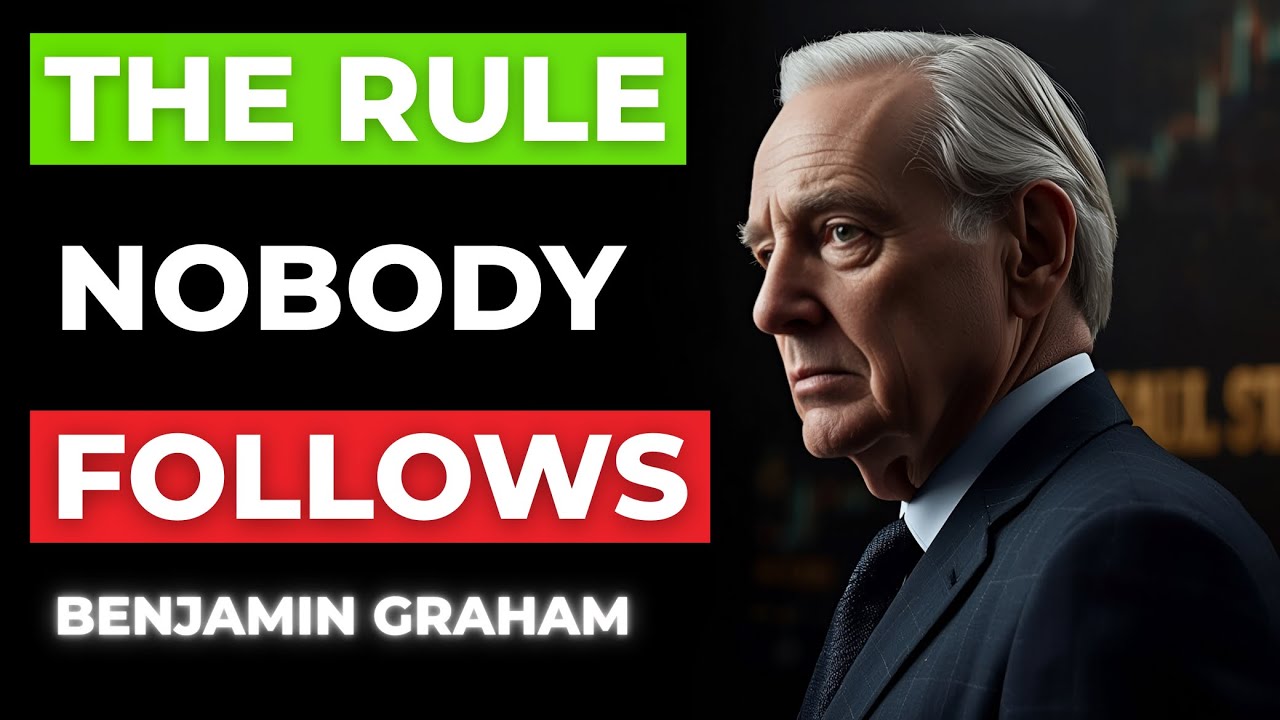 Benjamin Graham’s Quiet Rule That Made Ordinary People Rich Without Luck