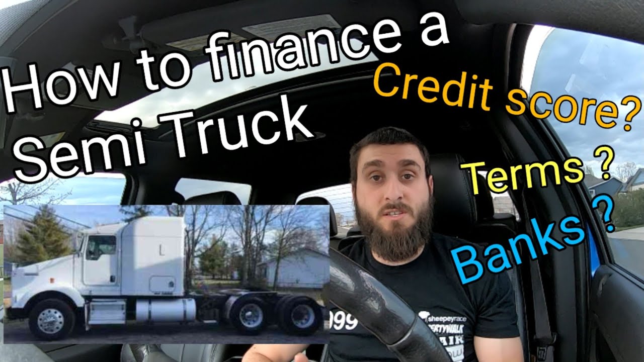 КАК профинансировать (купить) свой первый полуприцеп 🚛👍😁 (не так сложно, как вы думаете)