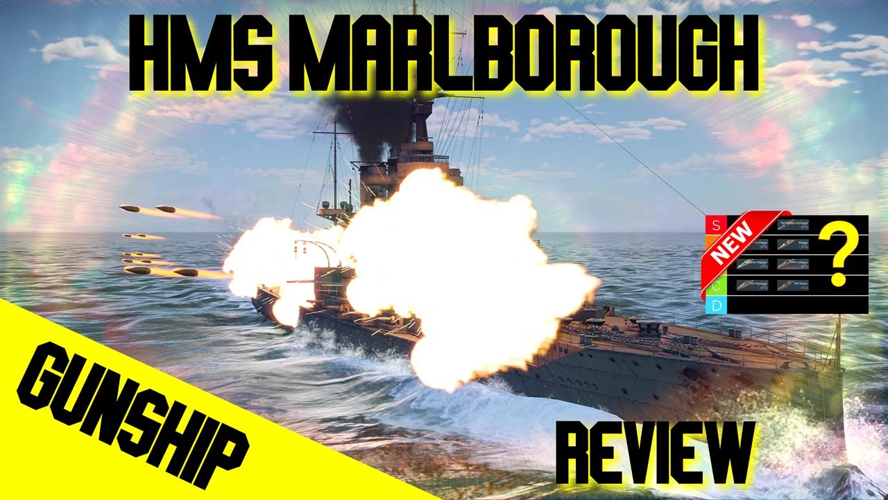 HMS Marlborough review
