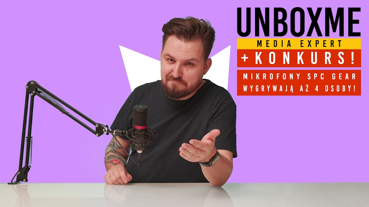 UnboxMe: Zgarnij jeden z czterech mikrofonów SPC Gear! | Wszechstronny sprzęt! | Media Expert
