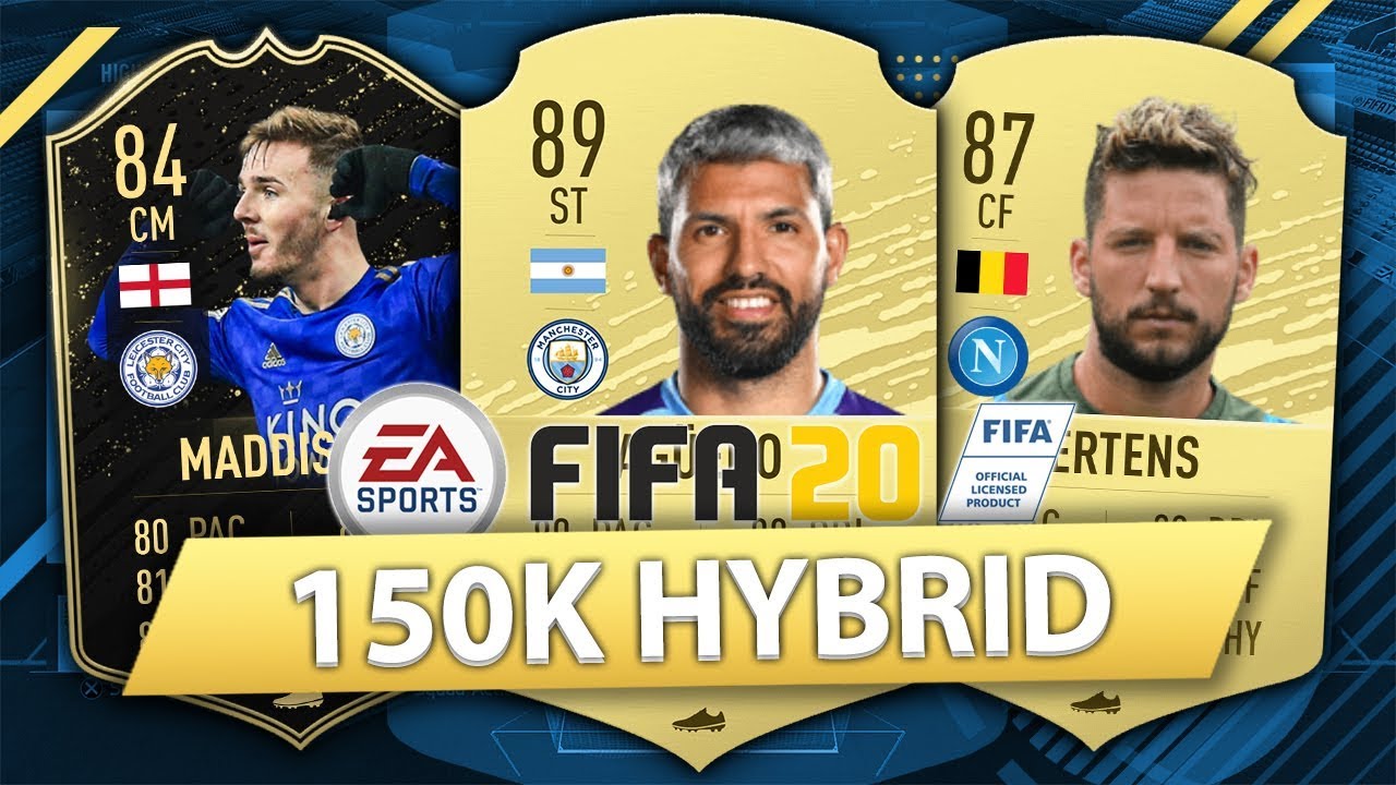 150K MARKET CRASH SQUAD BUILDER! FIFA 20 (INSANE 150K HYBRID)