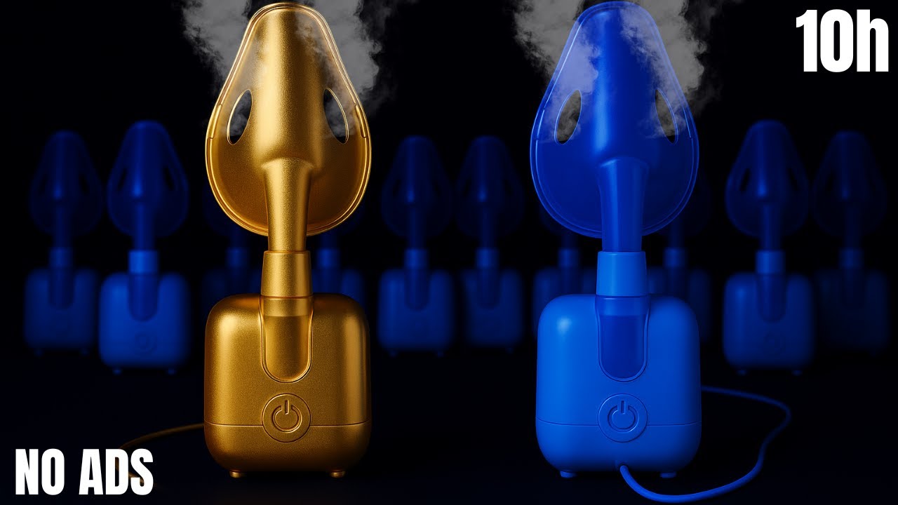 The Hypnotic Sound of 12 Nebulizers, Including 1 Gold-Plated, to Shut Off Your Brain Fast