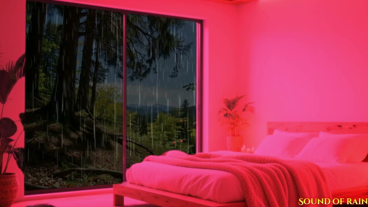 Falling Asleep to Cozy Rain | ASMR No Talking