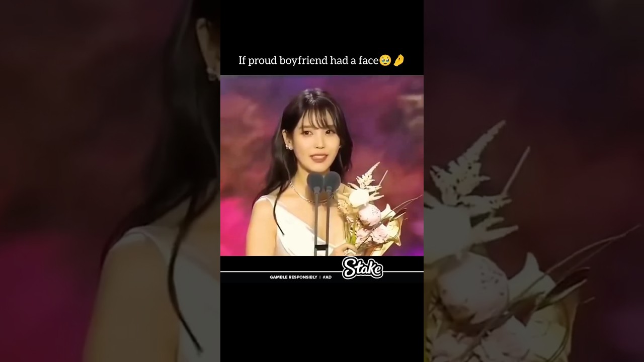 The way jongsuk smiling shows how happy he was for iu 😍 